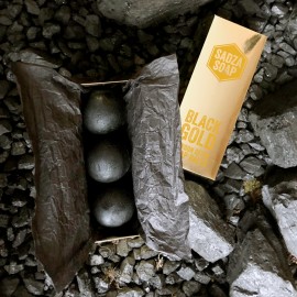 Schwarzes Gold - Seifenkugeln mit Aktivkohle