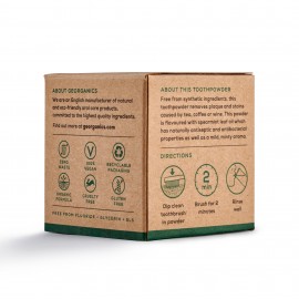 Zahnputzpulver Spearmint